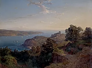 Die Mündung des Bosporus (Yoros Kalesi)