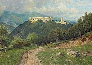 Die Ruine Starhemberg im Piestingtal
