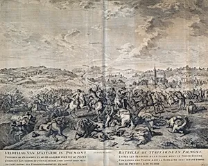 Die Schlacht bei Staffarda am 18. August 1690