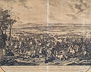 Die Schlacht bei Turin am 7. September 1706