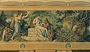 Die schöne Melusine: II. Am Waldbrunnen