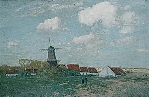 Dorf auf der Düne
