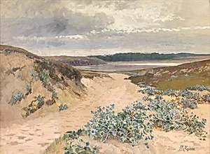 Dünenlandschaft in der Bretagne