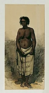 Eingeborenenfrau aus Woolongong (Wollongong), Australien