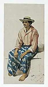 Eingeborener von Tahiti