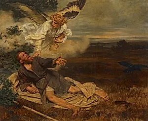 Elias by Eduard Karl Franz von Gebhardt