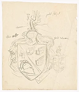 Entwurf für ein Familienwappen