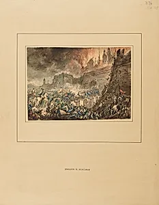 Erstürmung Wiens beim Stubentor durch die französische Armee 1809