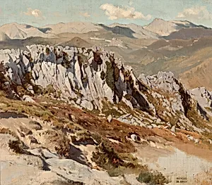 Felsenlandschaft bei Olevano