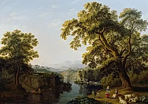 Flusstal von Isernia bei Neapel