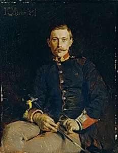 Franz Dangl in Uniform