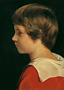 Friedrich Amerling, der Sohn des Künstlers