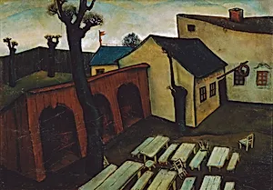 Gasthaus in der Vorstadt