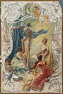 Gesang (Entwurf für ein Wandgemälde im Varieté Ronacher, Wien)