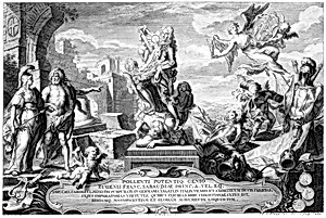 Glorifikation des Prinzen Eugen