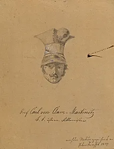 Graf Carl von Clam-Martiniz by Peter Krafft