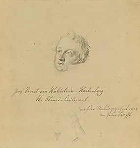 Graf Ernst von Waldstein-Wartenberg by Peter Krafft