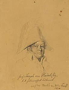 Graf Joseph von Radetzky by Peter Krafft