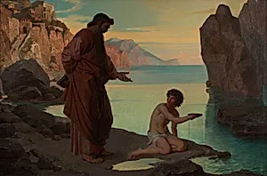 Hl. Augustin mit Knaben am Meer