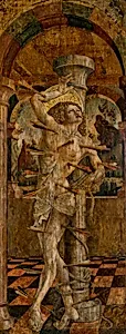 Hl. Sebastian (Innenseite/Außenseite)