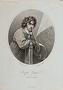 Hüftbild Josef Maria Grassi nach einem Selbstbildnis by Carl Hermann Pfeiffer