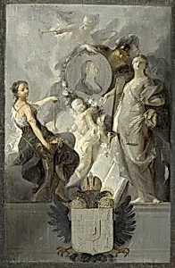 Huldigung für Kaiserin Maria Theresia