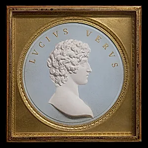 Idealporträt des römischen Kaisers Lucius Verus (130–169 n.Chr.)