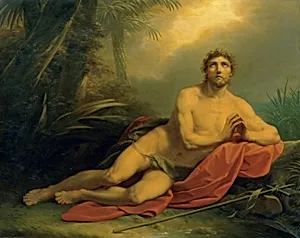 Johannes in der Wüste