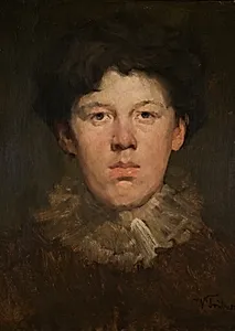 Junge mit Halskrause