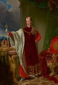 Kaiser Ferdinand im Ornat des Ordens des goldenen Vlies