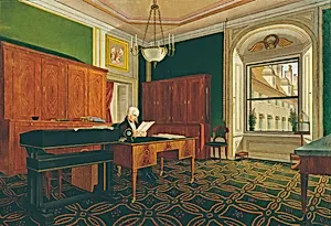 Kaiser Franz II. (I.) in seinem Arbeitszimmer