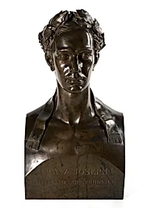 Kaiser Franz Joseph I. im Alter von 23 Jahren