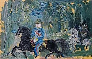 Kaiser Franz Joseph im Wiener Prater