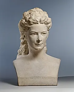 Kaiserin Elisabeth mit offenem Haar