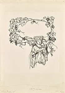 Kalenderblatt zu "Die lustigen Weiber von Windsor" by Hans Printz
