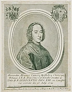 Kardinal Alessandro Albani by Girolamo Rossi