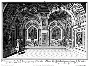 Kleines Gesellschaftszimmer im Westflügel by Salomon Kleiner