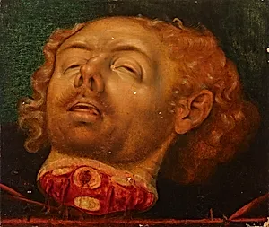 Kopf des Holofernes oder Johannes des Täufers (Fragment)