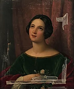Mädchen mit Blumen
