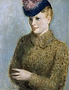 Mädchenbildnis by Arvid Mather
