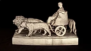 Marc Anton auf dem Triumphwagen