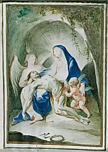 Maria mit dem Leichnam Christi