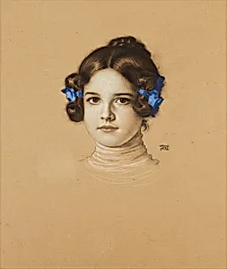 Mary Stuck, die Tochter des Künstlers