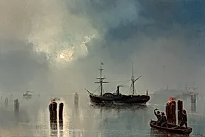 Nachtfahrt in der Lagune