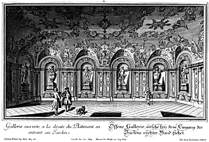 Offene Galerie im Ostflügel by Salomon Kleiner