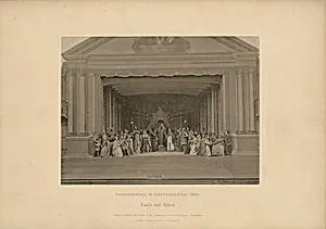Passionsspiel von Ober-Ammergau - Vasthi und Esther by Johannes Bernhard