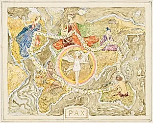 Pax (Entwurf für einen Gobelin?)