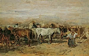 Pferdemarkt in Szolnok II