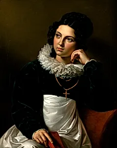 Rosalia Klieber, Tochter des Bildhauers Josef Klieber und spätere Gattin des Malers Goebel