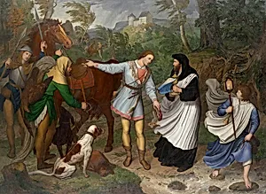 Rudolf von Habsburg und der Priester